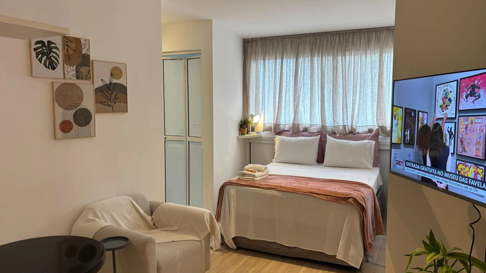 Sh54 Compacto E Confortavel A 650M Da Paulista Sao Paulo Apartment